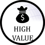 High-value freight icon